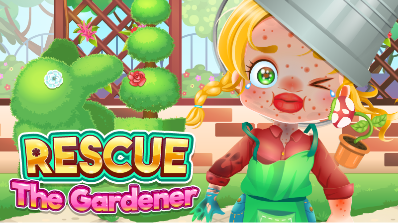 Funny Rescue Gardener
